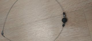 Colgante Plata y Verde