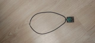 Colgante Plata y Verde