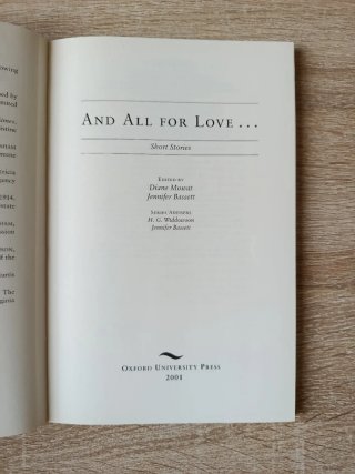 AND ALL FOR LOVE OXFORD BOOKWORMS COLLECTION