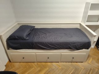 Diván cama Ikea con cajones y colchones