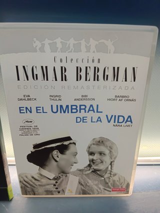 DVDs, 3 películas de INGMAR BERGMAN -El rostro + LA FLAUTA MÁGICA + En el umbral de la vida