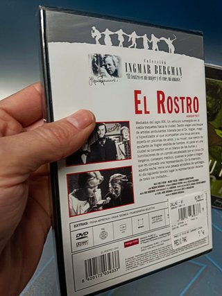 DVDs, 3 películas de INGMAR BERGMAN -El rostro + LA FLAUTA MÁGICA + En el umbral de la vida