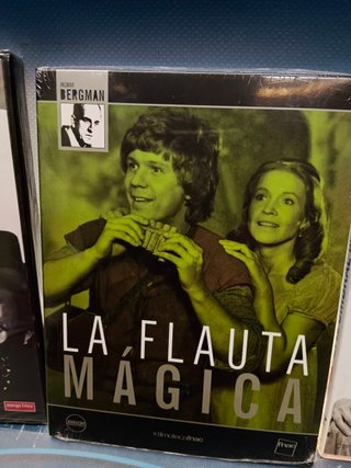 DVDs, 3 películas de INGMAR BERGMAN -El rostro + LA FLAUTA MÁGICA + En el umbral de la vida