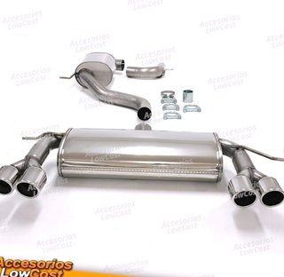 Sistema de escape TA Technix Duplex de acero inox