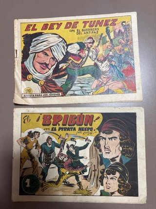 Lote 3 tebeos antiguos Bruguera 1956-1960