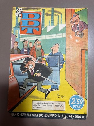 Lote 3 tebeos antiguos Bruguera 1956-1960
