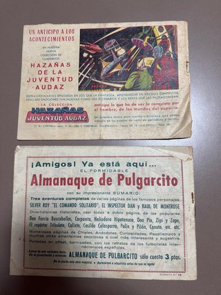 Lote 3 tebeos antiguos Bruguera 1956-1960