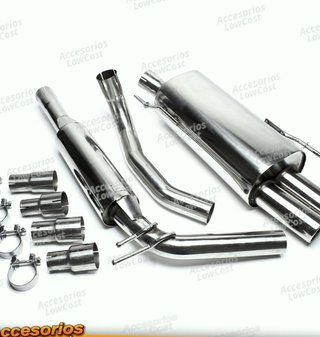 Sistema de escape de acero inoxidable TA Technix