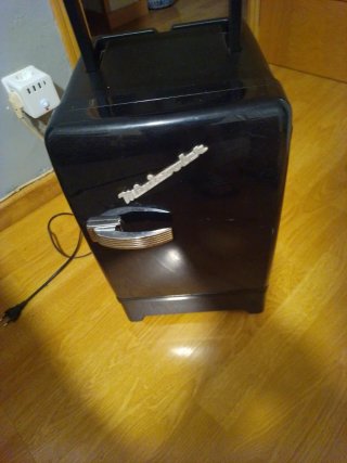 Nevera eléctrica portátil negra