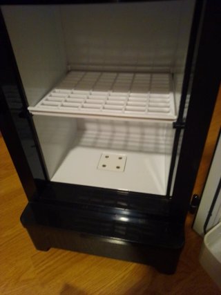 Nevera eléctrica portátil negra