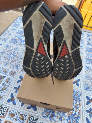 Scarpe Nike React 4 Trail Grigie Rosse