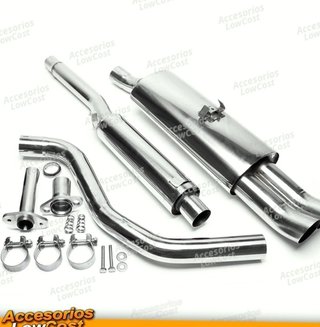 Sistema de escapes de acero inoxidable TA Technix