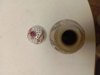 Rociador porcelana Sèvres siglo XIX