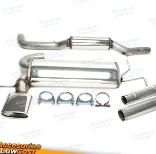 Sistema de escape TA Technix de acero inoxidable