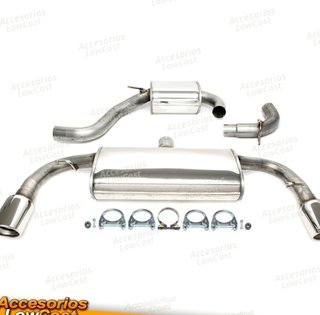 Sistema de escape TA Technix Duplex de acero inox