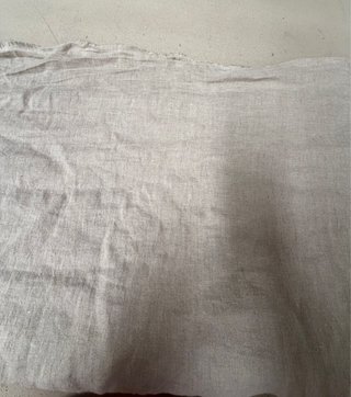 Visillo Lino Pepe Barrientos Beige/Gris