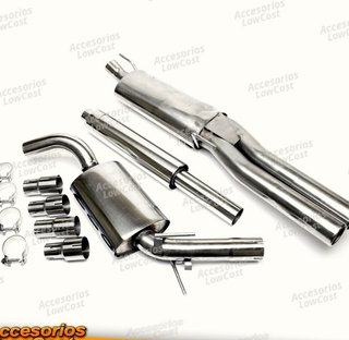 Sistema de escape de acero inoxidable TA Technix