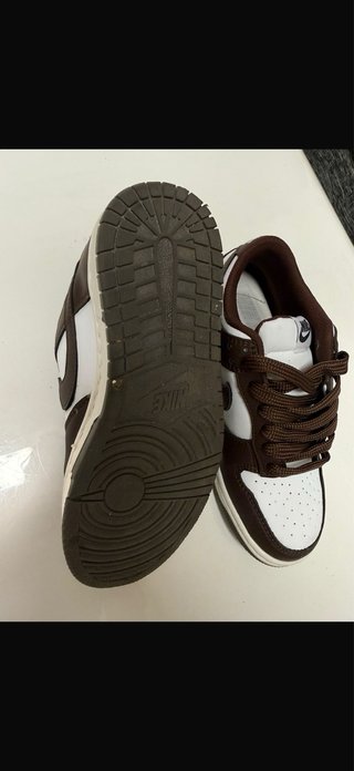 Nike Dunk Marrón y Blanco