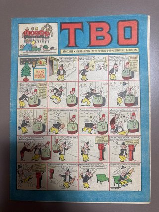 Lote I: 5 unids. TBO antiguos años 50
