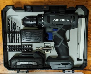 Taladro Atornillador Grundig 20V