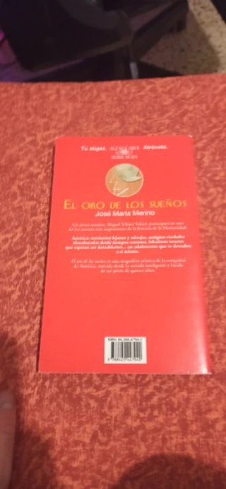 Libro, El oro de los sueños, José María Merino