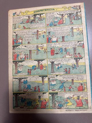 Lote II: 5 TBO antiguos años 50 nº108-126