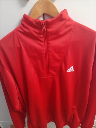 Sudadera Adidas Roja Talla XL