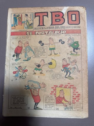 Lote III: 5 TBO antiguos años 50