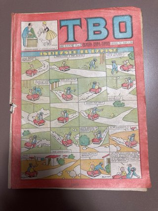 Lote III: 5 TBO antiguos años 50