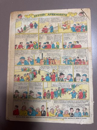 Lote III: 5 TBO antiguos años 50