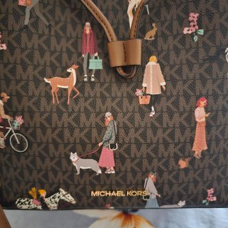 Borsa Michael Kors bucket fantasia