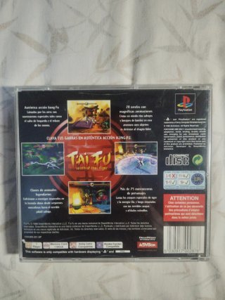Tai Fu: Wrath of the Tiger PS1 PAL