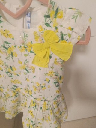 Vestido Mayoral floral 24 meses