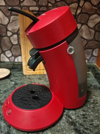 Cafetera Philips Senseo Roja