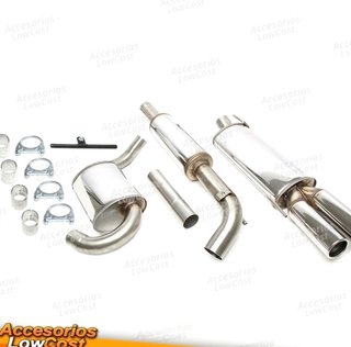 Sistema de escape de acero inoxidable TA Technix