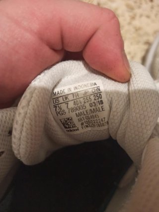 Zapatillas Adidas Blancas Talla 40.5