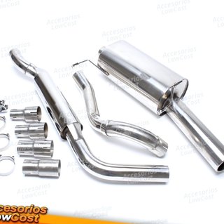 Sistema de escape TA Technix de acero inoxidable