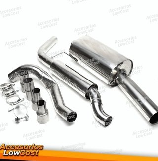 Sistema de escape TA Technix de acero inoxidable