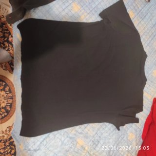 T-shirt Diesel nera con logo