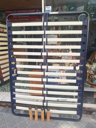 Somier Fibermaster 135x190cm Patas Rosca