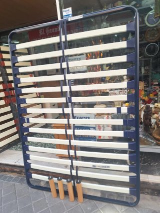 Somier Fibermaster 135x190cm Patas Rosca