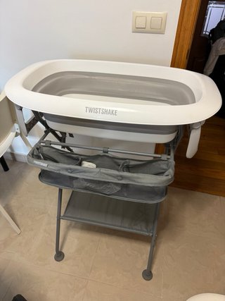Bañera Plegable Twistshake con Soporte