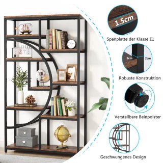 Estantería Industrial libreria 5 Niveles 174cm