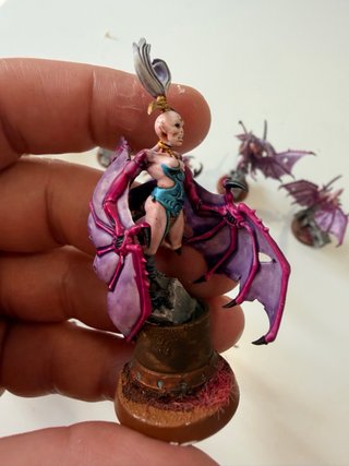 10 Diablillas Slaanesh Aladas Exclusivas