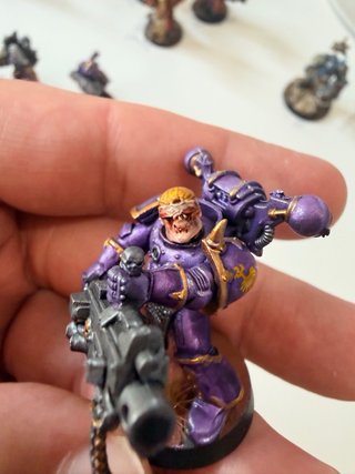 Escuadra Hijos del Emperador Warhammer Vintage