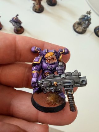 Escuadra Hijos del Emperador Warhammer Vintage
