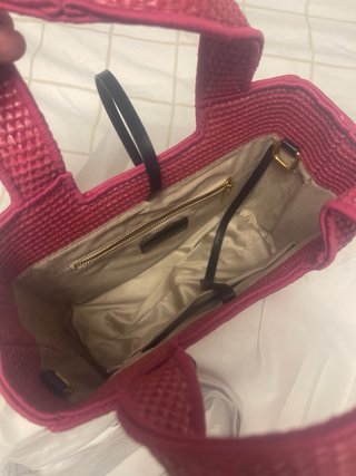 Bolso Loewe Rafia Verano Rosa