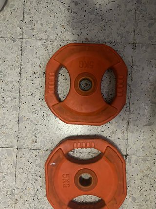 Conjunto de pesas para entrenamiento en casa