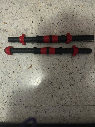 Conjunto de pesas para entrenamiento en casa