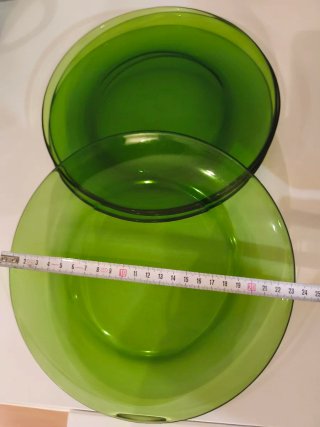 Vajilla Duralex Verde Vidrio